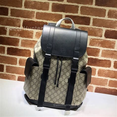 fake gucci courrier soft gg supreme backpack|How to Spot a FAKE GUCCI Bag .